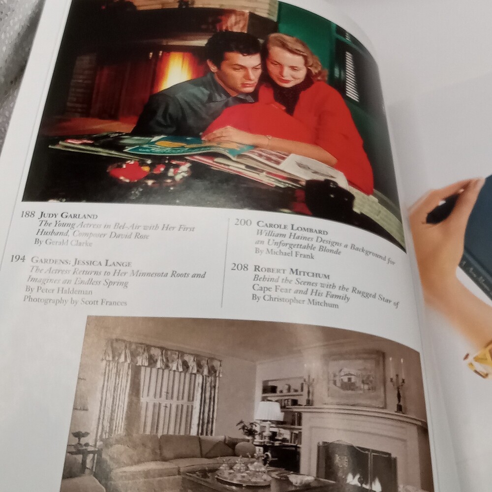 Architectural Digest HOLLYWOOD Issue March 2006 Magazine Hepburn Newman Mitchum - Picture 3 of 12